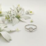 Bague perlée petit modèle